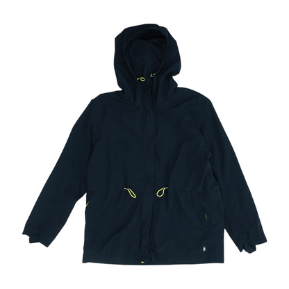 Black Solid Active Jacket