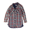 Sneak Peak Navy Plaid Mini Dress – Image 1