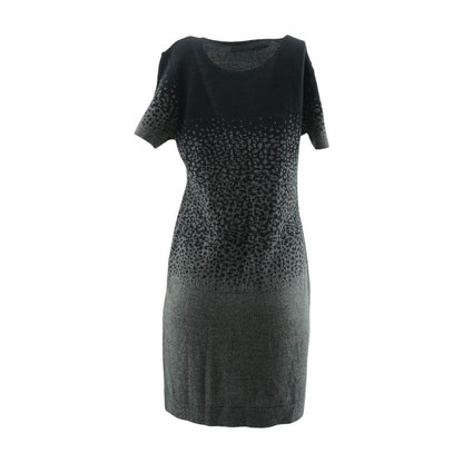 Gray Misc Mini Dress