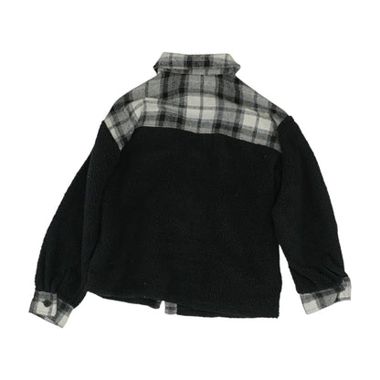 Black Plaid Lightweight Jacket