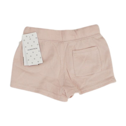 Pink Solid Active Shorts