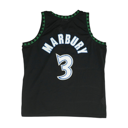 Men's Black Minnesota Timberwolves Sleeveless Jersey