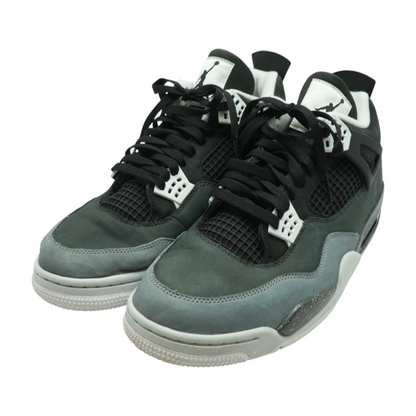 Jordan 4 Retro Fear High-Top Athletic Shoes