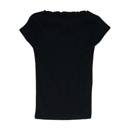 Black Solid T-Shirt