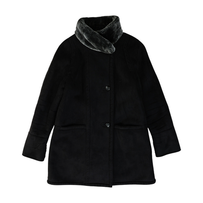 Black Solid Coat