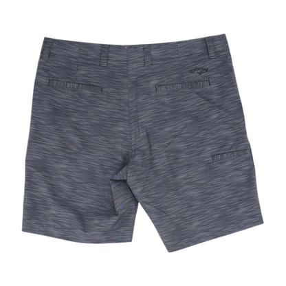 Gray Chevron Active Shorts