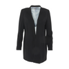 Black Solid Blazer