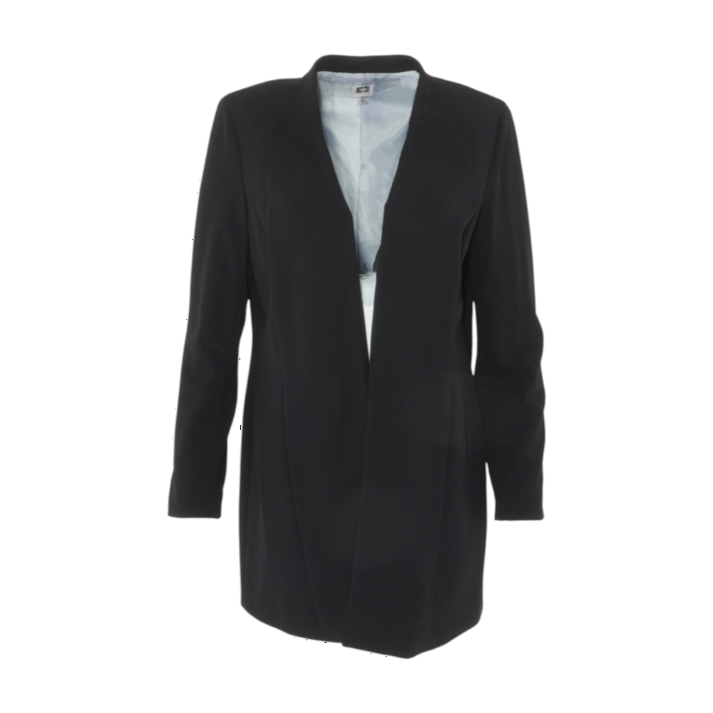 Black Solid Blazer