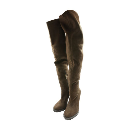 Brown Over The Knee Boots