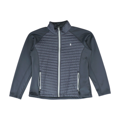 Gray Color Block Active Jacket