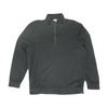 Black Solid 1/4 Zip Pullover