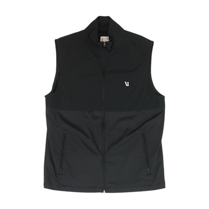 Black Solid Vest