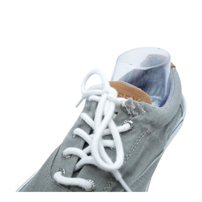 Gray Lace Up Casual Shoes