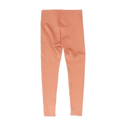 Coral Solid Leggings