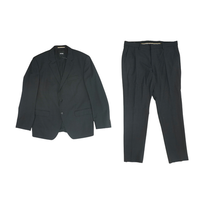 Black Solid Suit