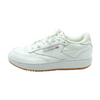 White Low-Top Athletic Shoes