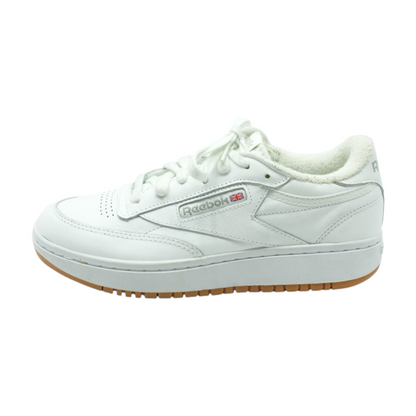 White Low-Top Athletic Shoes