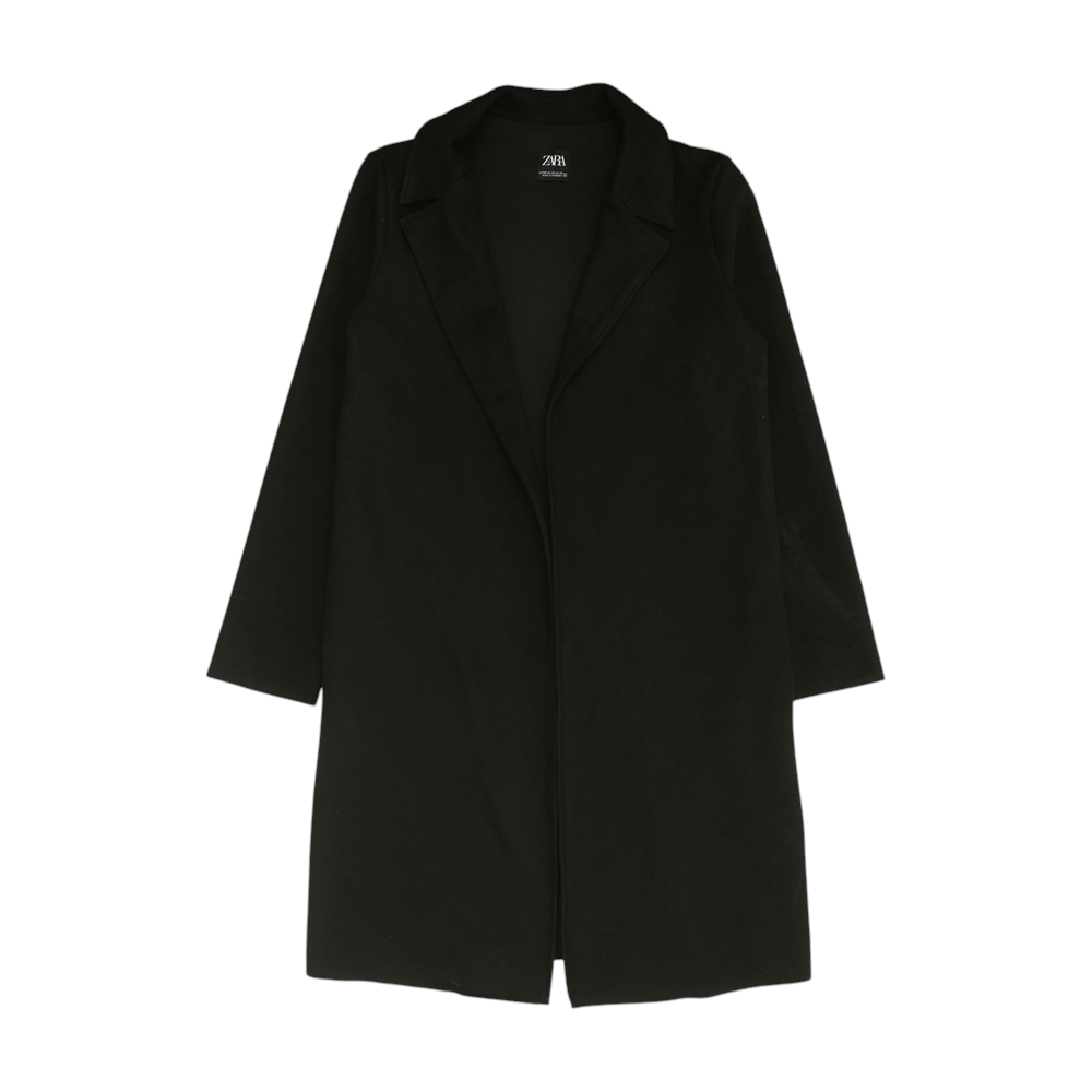 Black Solid Coat