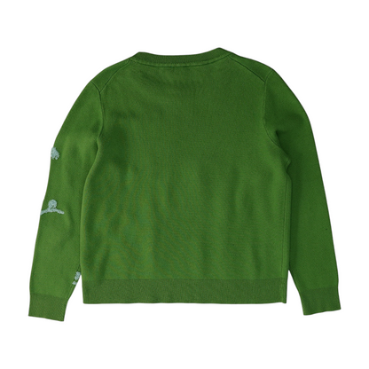 Green Pullover Sweater