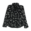 INC International Concepts Black Print Blouse – Image 1