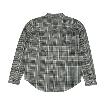 Multi Plaid Flannel Button Down