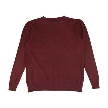 Maroon Pullover Sweater