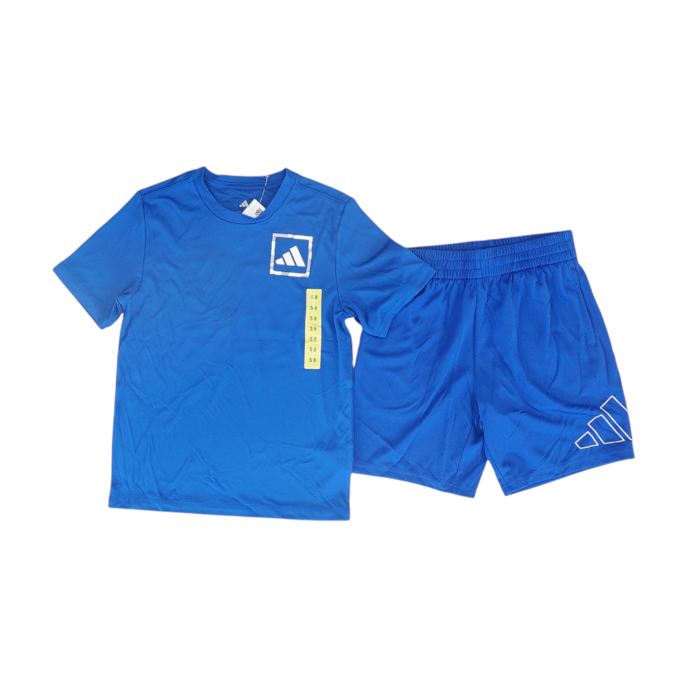 Blue Short Sleeve Set