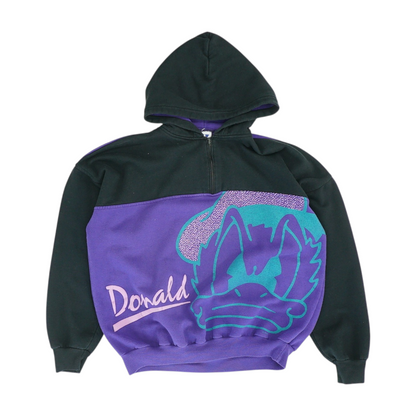 Vintage Donald Duck 1/4-Zip Hoodie