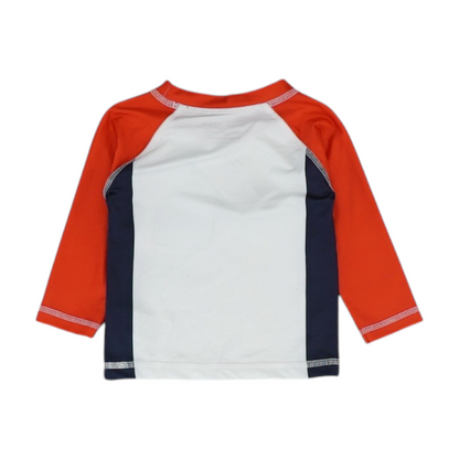 Multi Color Block Swim Top