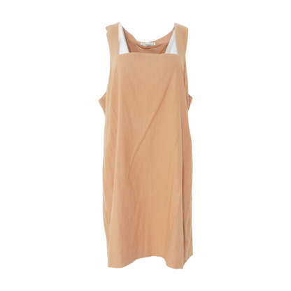 Tan Tall Midi Dress