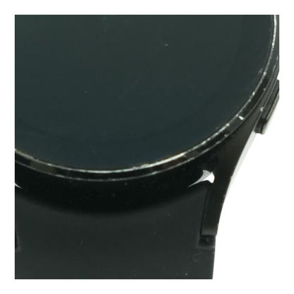 40mm Galaxy Watch4 Black Smartwatch Black Band S/M