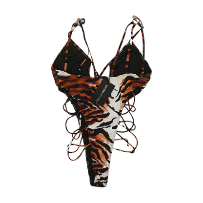 Multi Animal Print One-Piece