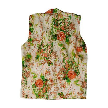 Multi Petite Print Blouse