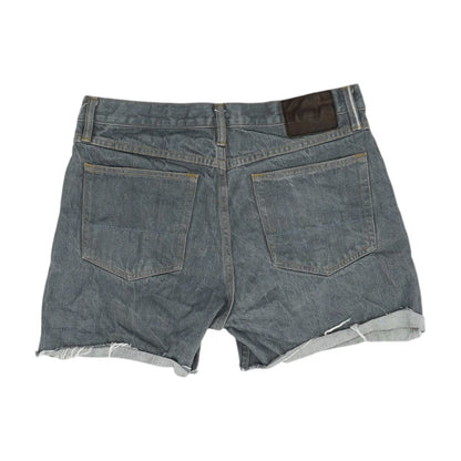 Gray Denim Shorts