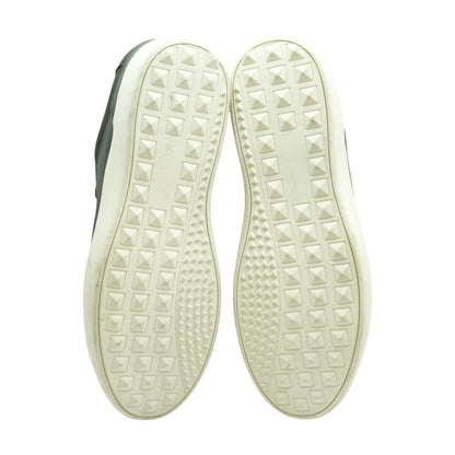 Black Leather Lace Up Casual Shoes