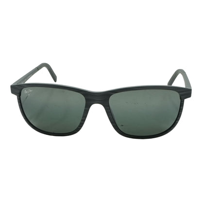 Gray Lele Kawa Oval Sunglasses