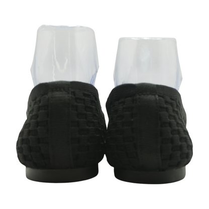 Black Slip-On Flats