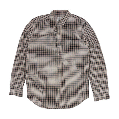 Multi Plaid Long Sleeve Button Down