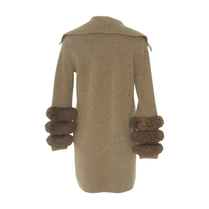Brown Cardigan Sweater