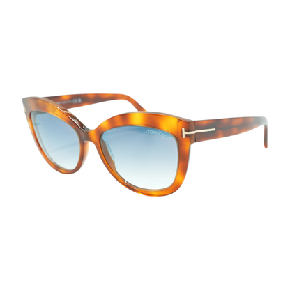 Brown Alistair Oval Sunglasses
