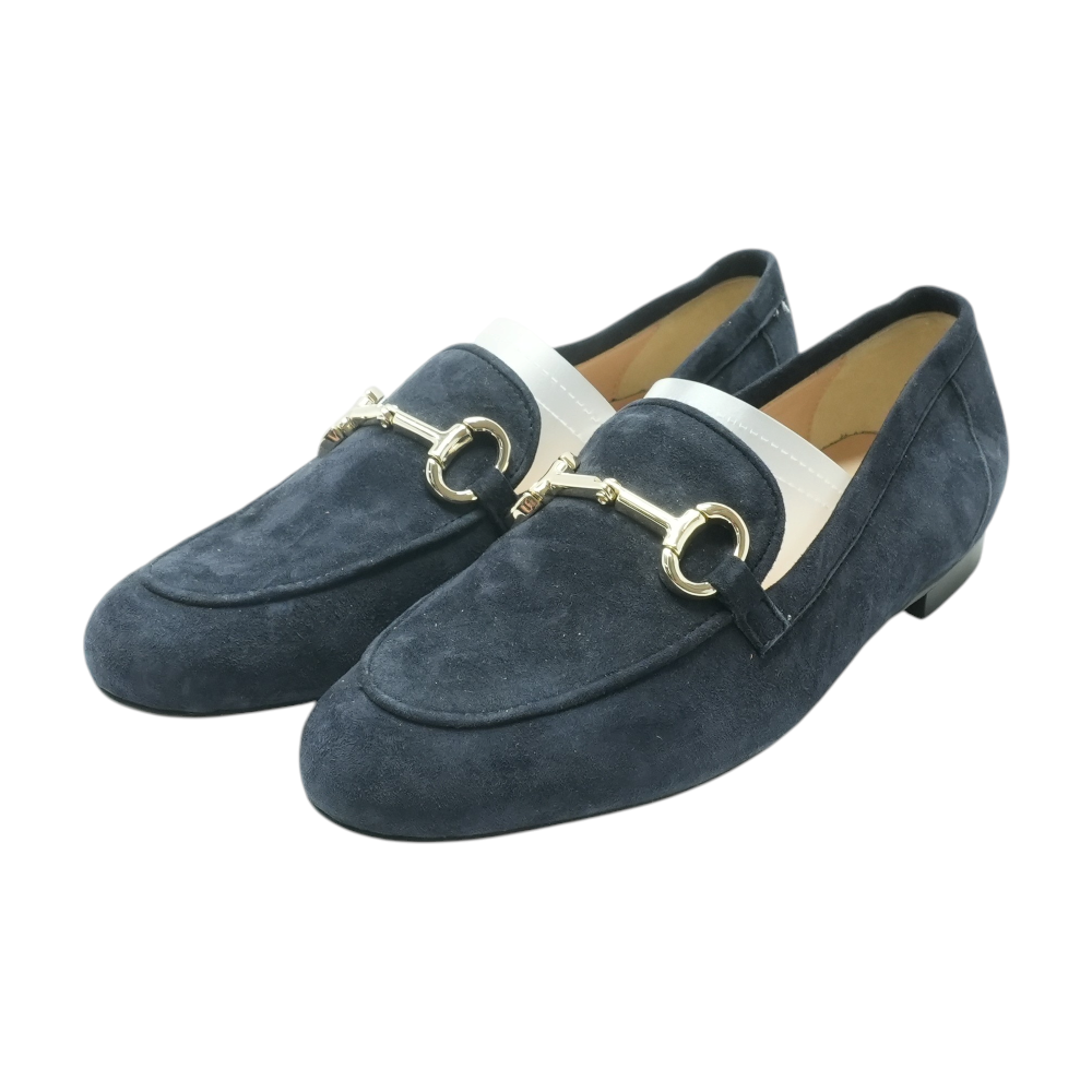 Navy Slip-On Flats