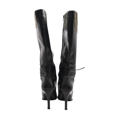 Black Knee-High Boots