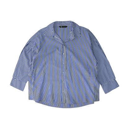Blue Striped Button Down