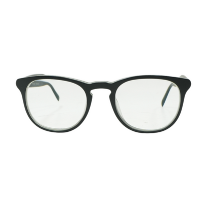 Black Baker 103 Round Prescription Eyewear