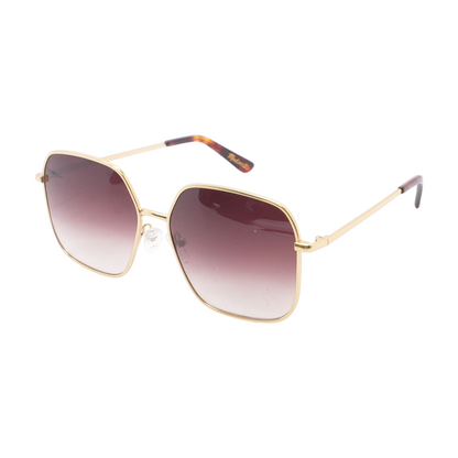 Gold Square Sunglasses