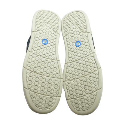 Navy Slip-On Dress Shoes