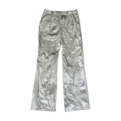 Silver Casual Pants
