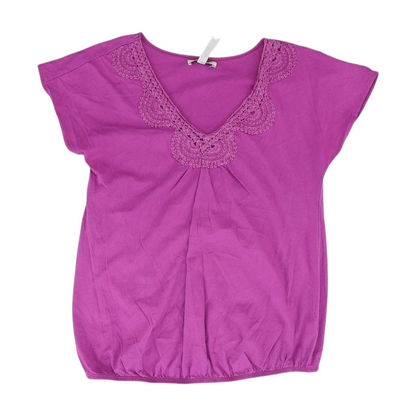 Magenta Maternity Blouse