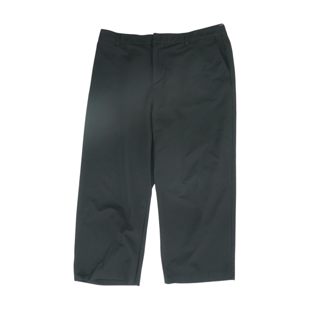 Black Plus Size Regular Pants