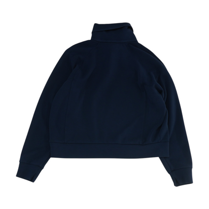 Navy Solid 1/4 Zip Pullover